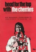 AFC Bournemouth v Charlton Athletic 25-Nov-1972