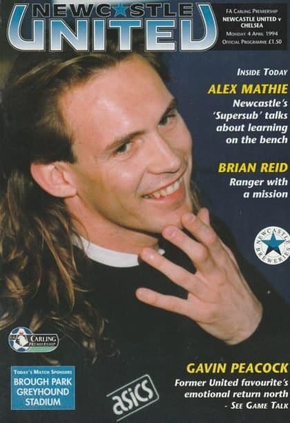 Newcastle United v Chelsea 04-Apr-1994