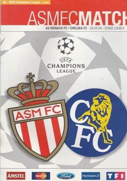 AS Monaco v Chelsea 20-Apr-2004