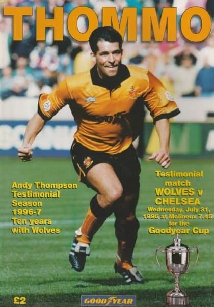 Wolverhampton Wanderers v Chelsea 31-Jul-1996