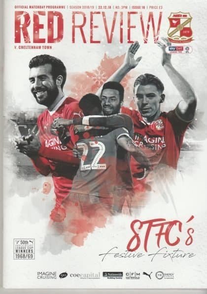 Swindon Town v Cheltenham Town 22-Dec-2018