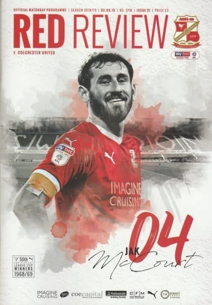Swindon Town v Colchester United 02-Mar-2019