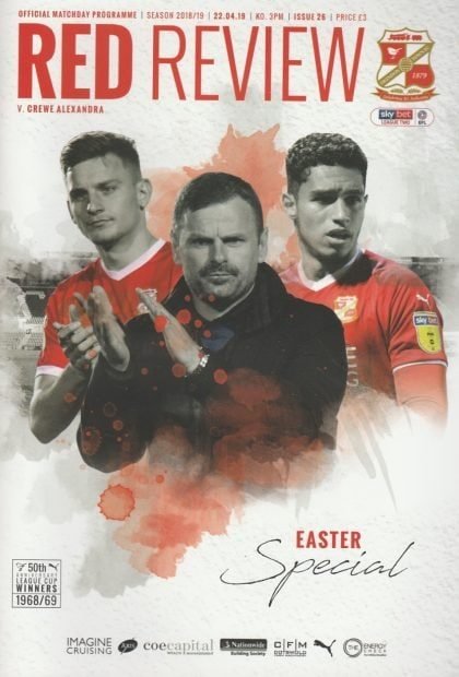 Swindon Town v Crewe Alexandra 22-Apr-2019