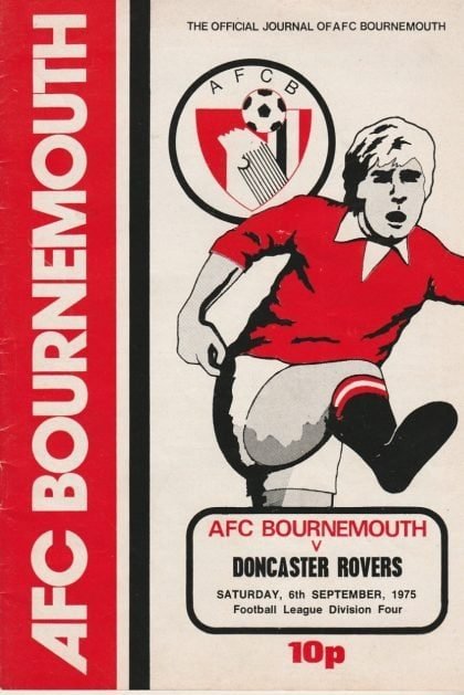 AFC Bournemouth v Doncaster Rovers 06-Sep-1975