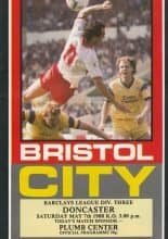 Bristol City v Doncaster Rovers 07-May-1988