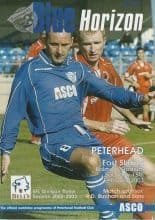 Peterhead v East Stirling 15-Feb-2003