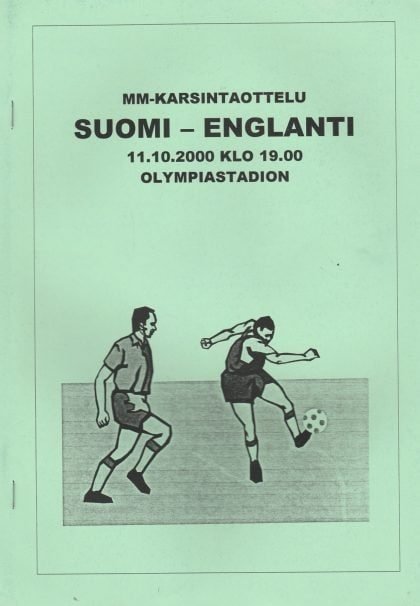 Finland v England 11-Oct-2000
