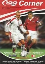 Austria v England 04-Sep-2004