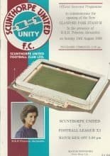 Scunthorpe United v Football League XI  14-Aug-1988