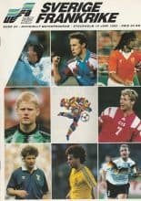 Sweden v France 10-June-1992