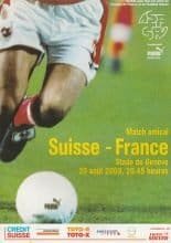 Switzerland v France 20-Aug-2003