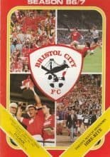 Bristol City v Fulham 04-Apr-1987