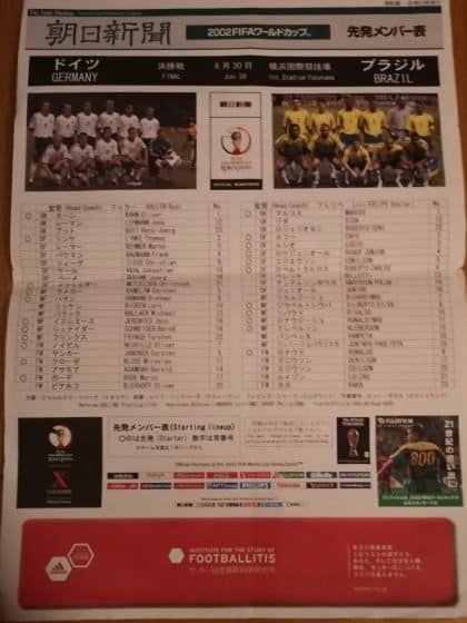 Germany v Brazil 30-Jun-2002