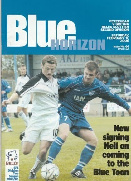 Peterhead v Gretna 11-Feb-2006