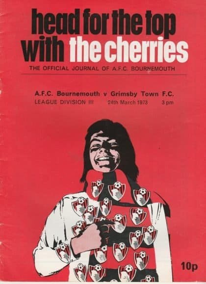 AFC Bournemouth v Grimsby Town 24-Mar-1973