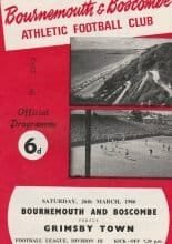 Bournemouth & Boscombe Athletic v Grimsby Town 26-Mar-1966