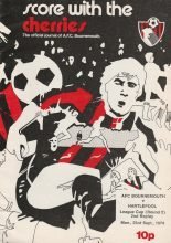 AFC Bournemouth v Hartlepool United 23-Sep-1974