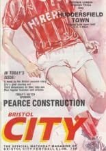 Bristol City v Huddersfield Town 28-Apr-1990