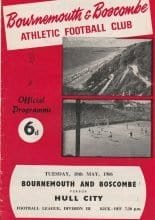 Bournemouth and Boscombe Athletic v Hull City 10-May-1966