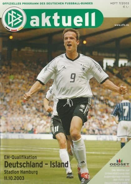 Germany v Iceland  11-Oct-2003