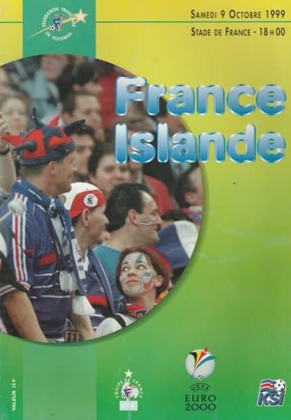 France v Iceland 09-Oct-1999