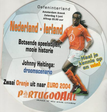 Holland v Republic of Ireland 05-Jun-2004