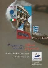 Italy v England 11-Oct-1997