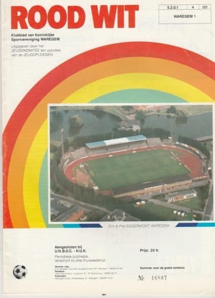 Waregem v 1FC Koln 16-Apr-1986