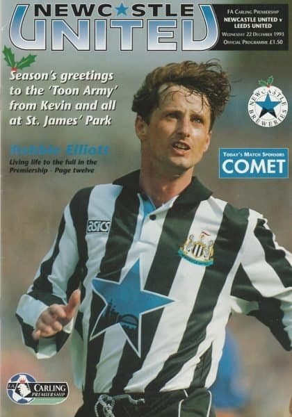 Newcastle United v Leeds United 22-Dec-1993