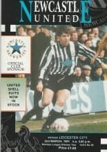 Newcastle United v Leicester City 02-Mar-1991