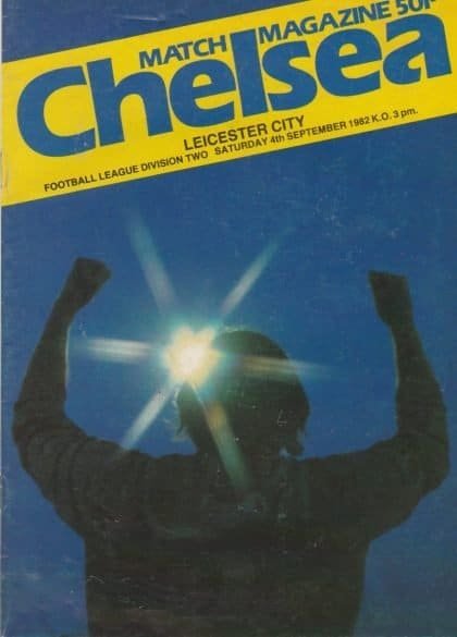 Chelsea v Leicester City 04-Sep-1982
