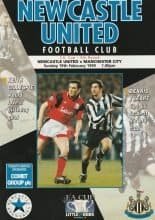 Newcastle United v Manchester City 19-Feb-1995