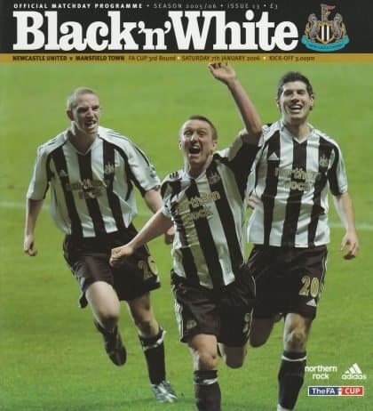 Newcastle United v Mansfield Town  07-Jan-2006