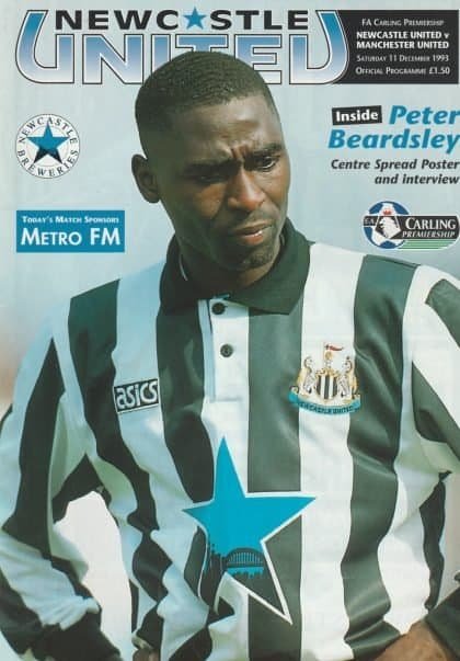 Newcastle United v Manchester United 11-Dec-1993