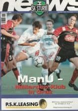 Sturm Graz v Manchester United 22-Sep-1999