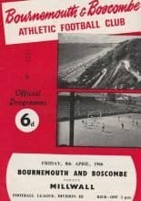 Bournemouth & Boscombe Athletic v Millwall 08-Apr-1966