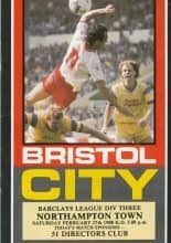 Bristol City v Northampton Town 27-Feb-1988