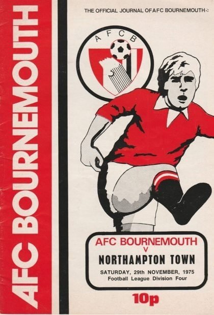 AFC Bournemouth v Northampton Town 29-Nov-1975