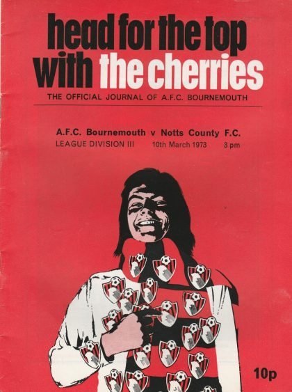 AFC Bournemouth v Notts County 10-Mar-1973