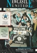 Newcastle United v Notts County 29-Dec-1990