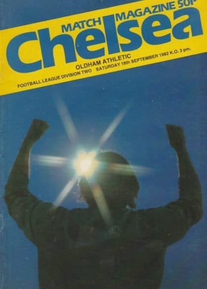 Chelsea v Oldham Athletic 18-Sep-1982