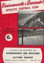 AFC Bournemouth v Leyton Orient 24-Sep-1966