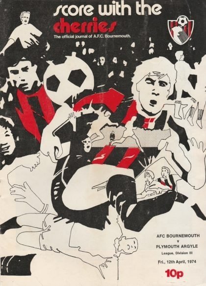 AFC Bournemouth v Plymouth Argyle 12-Apr-1974