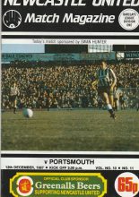 Newcastle United v Portsmouth  12-Dec-1987