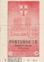 Lincoln City v Portsmouth 02-May-1962