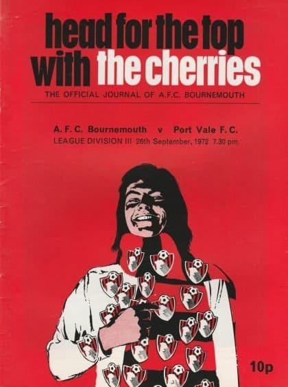 AFC Bournemouth v Port Vale 26-Sep-1972