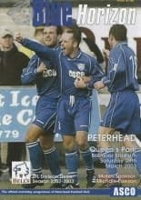 Peterhead v Queen's Park  29-Mar-2003