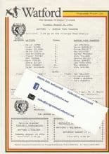 Watford v Queens Park Rangers  09-Aug-1991