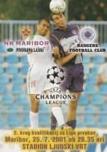 NK Maribor v Glasgow Rangers   25-Jul-2001