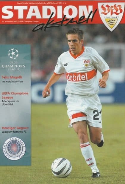 VFB Stuttgart v Glasgow Rangers 26-Nov-2003